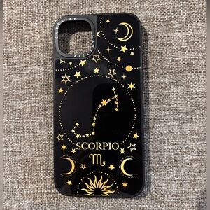 Casetify Zodiac Black and Gold Phone Case